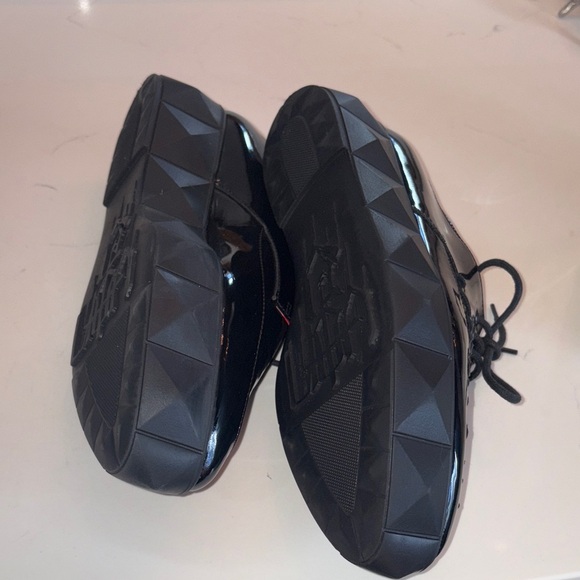 Kat Von D Black Patent Bauhaus Creeper shoes Gothic punk rocker - Picture 8 of 10